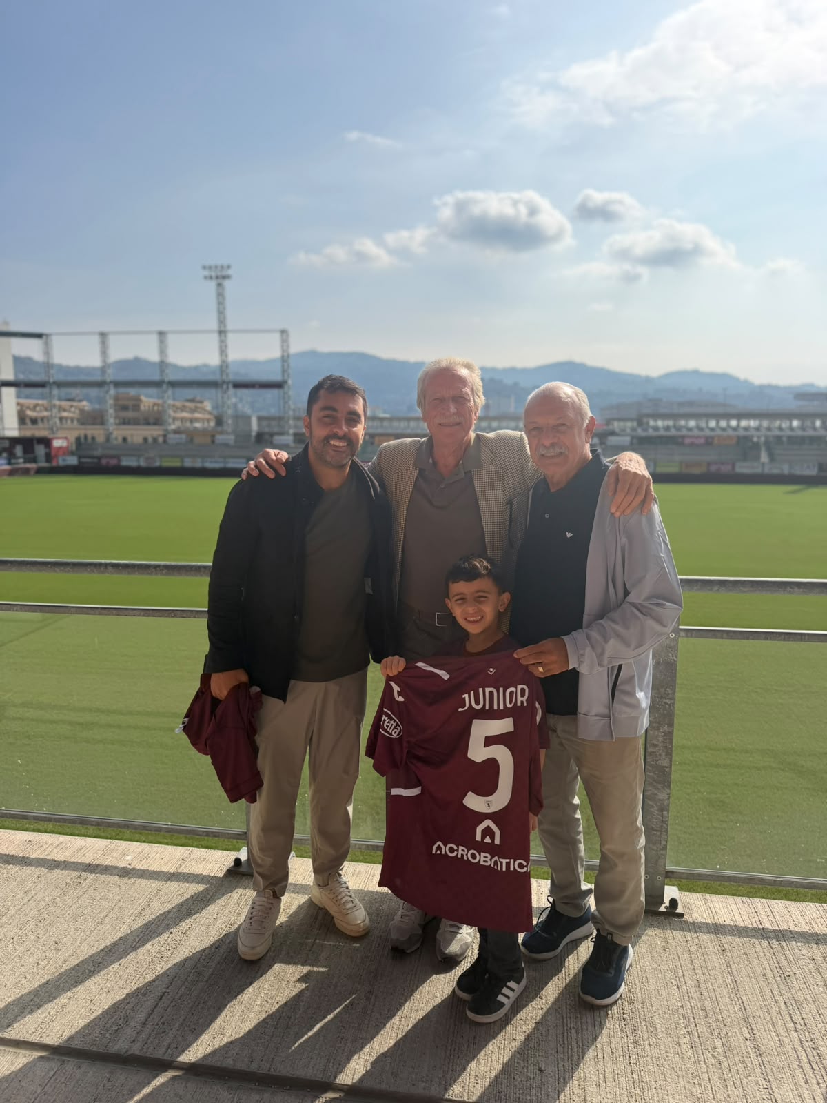 Junior per la prima volta al Filadelfia: “C’è sempre qualcosa di magico”